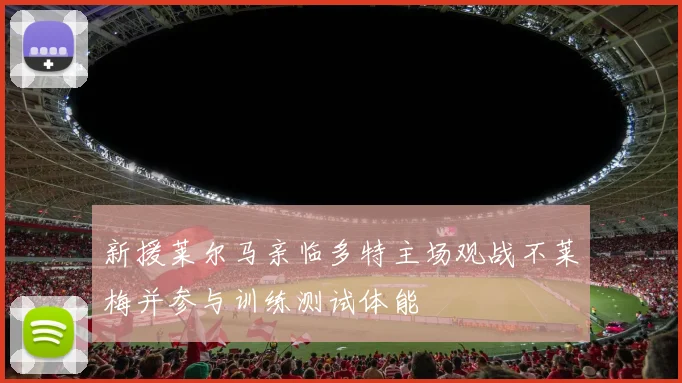 新援莱尔马亲临多特主场观战不莱梅并参与训练测试体能